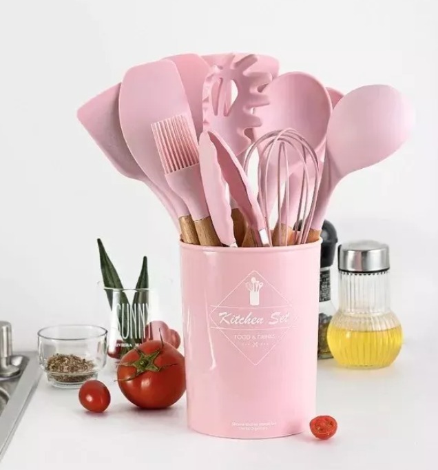 Miniatura 4 de Set Utensilios De Cocina Silicona X12 Pz